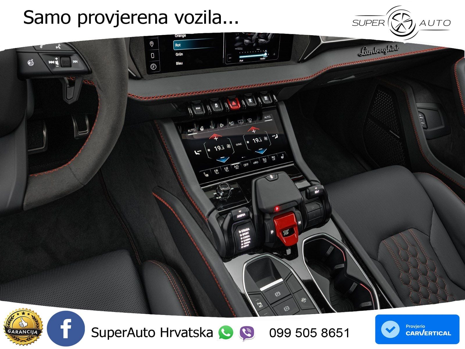 Lamborghini Urus SE 4.0 V8 (800 KS) 4WD Automatic LED+GR SJED+ACC