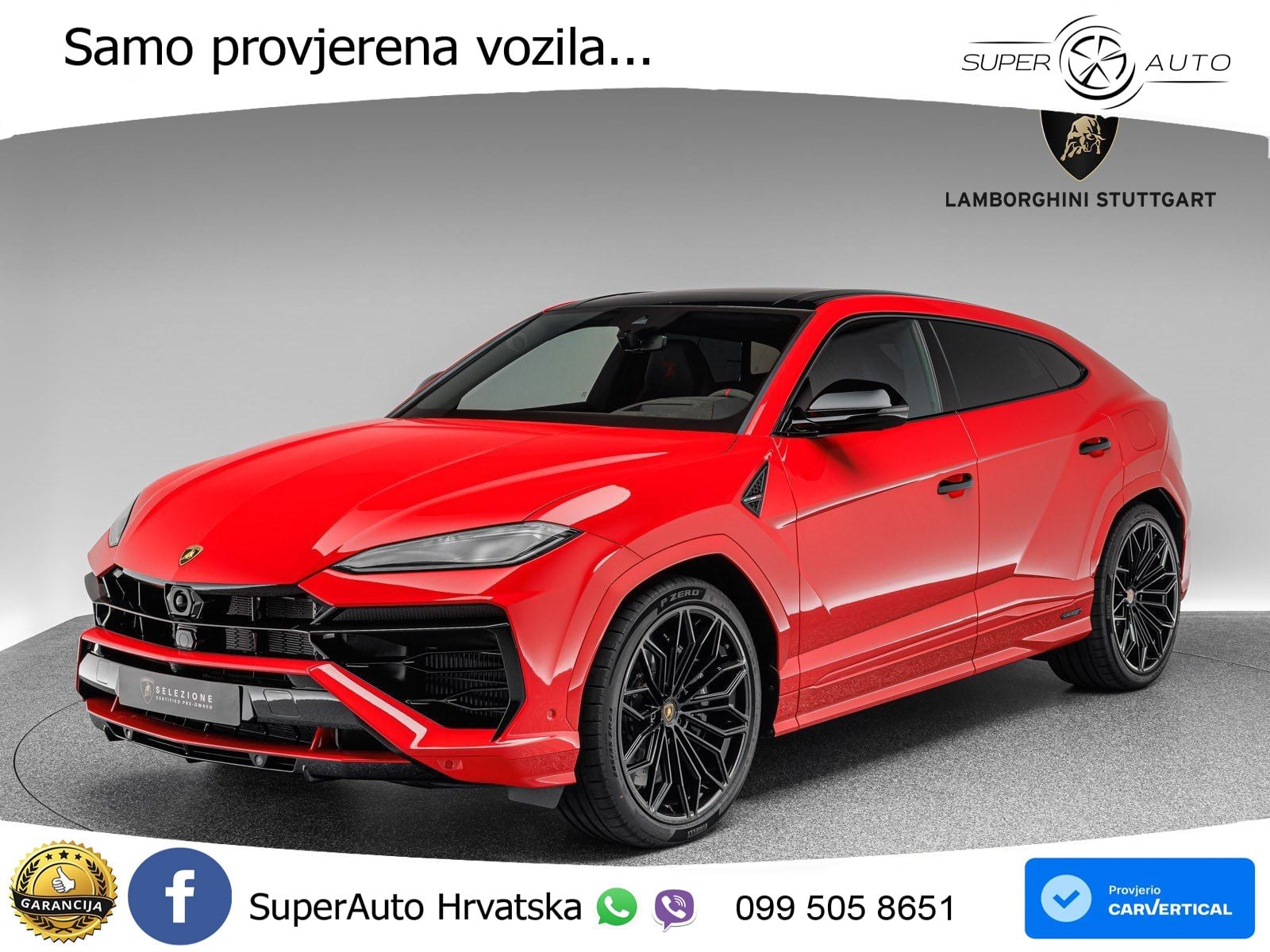 Lamborghini Urus SE 4.0 V8 (800 KS) 4WD Automatic LED+GR SJED+ACC