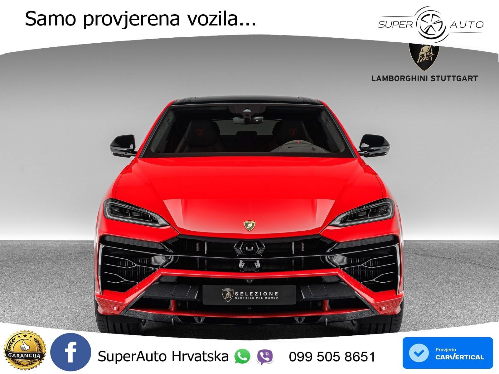 Lamborghini Urus SE 4.0 V8 (800 KS) 4WD Automatic LED+GR SJED+ACC