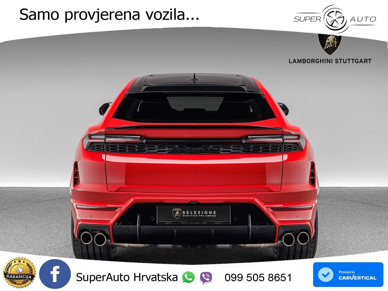 Lamborghini Urus SE 4.0 V8 (800 KS) 4WD Automatic LED+GR SJED+ACC