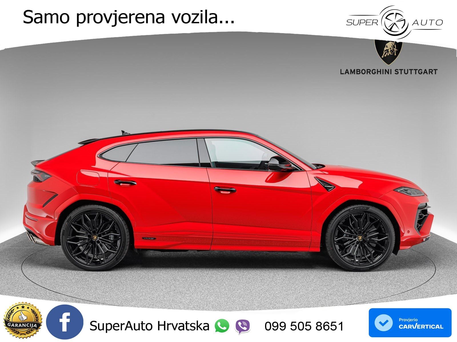 Lamborghini Urus SE 4.0 V8 (800 KS) 4WD Automatic LED+GR SJED+ACC