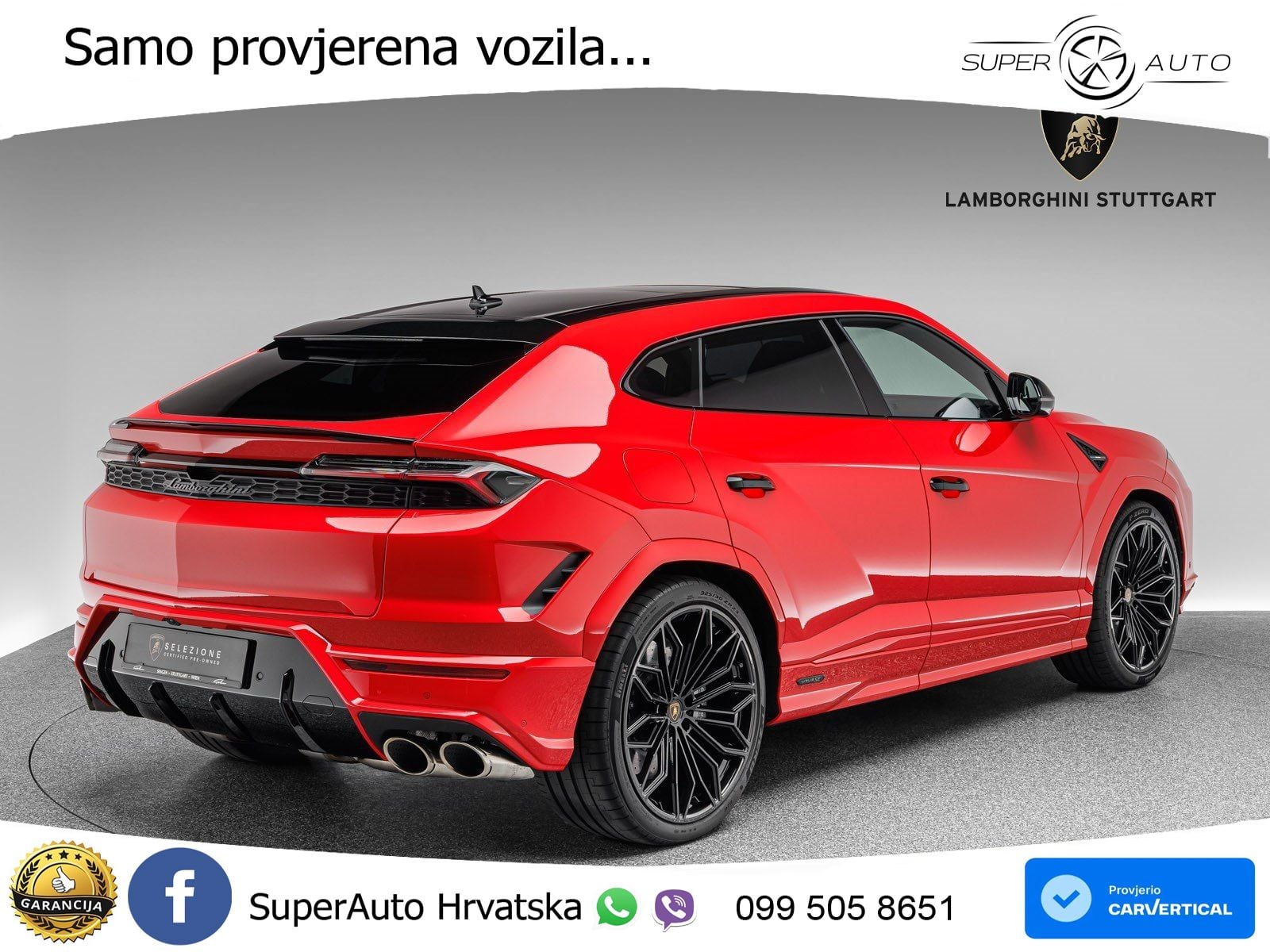Lamborghini Urus SE 4.0 V8 (800 KS) 4WD Automatic LED+GR SJED+ACC
