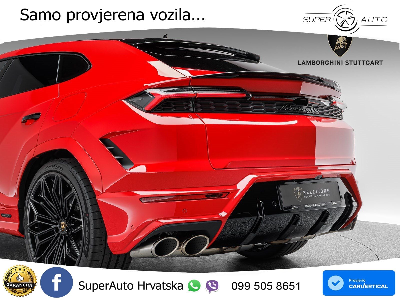 Lamborghini Urus SE 4.0 V8 (800 KS) 4WD Automatic LED+GR SJED+ACC