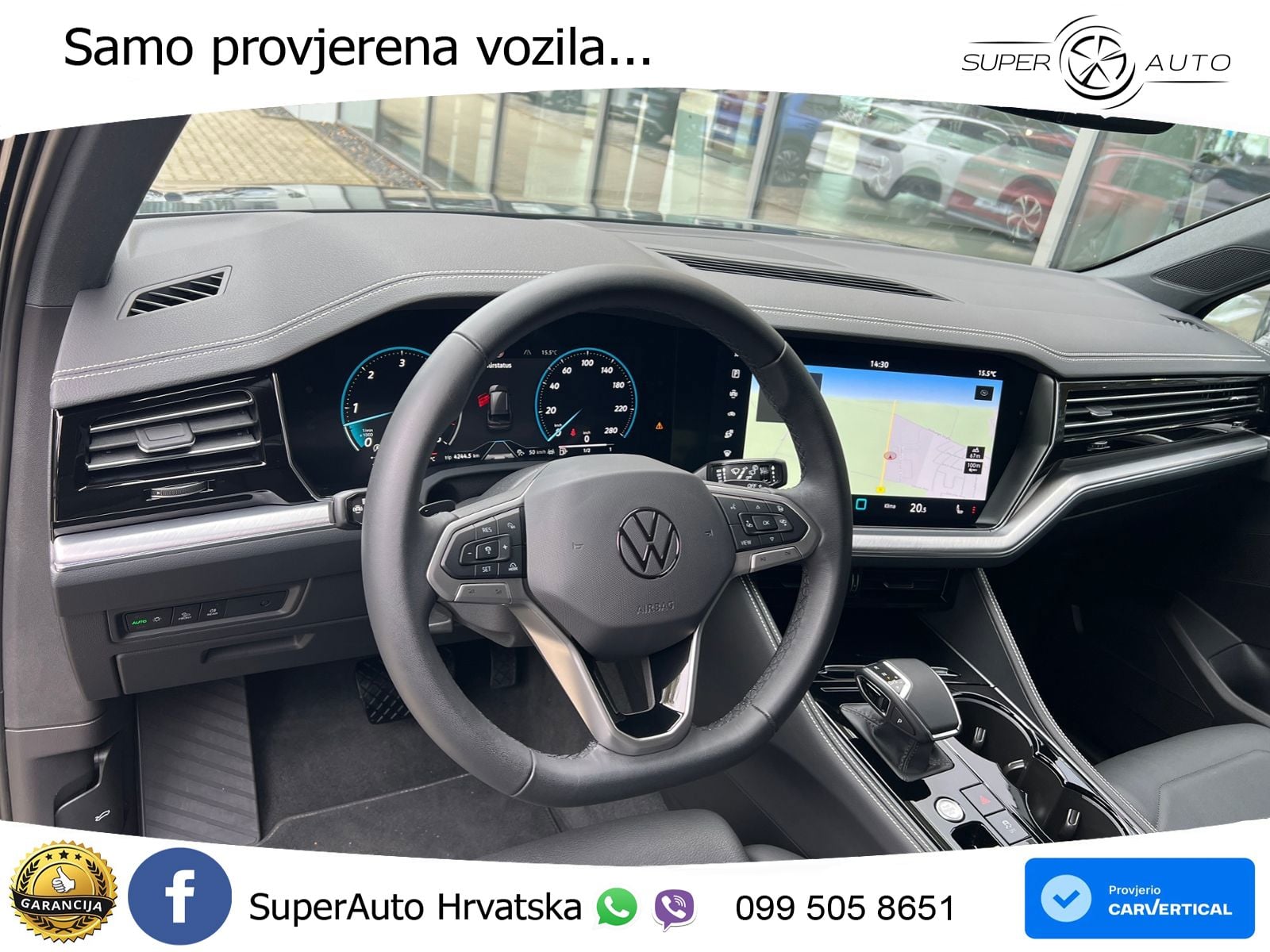 Volkswagen Touareg 3.0 V6 TDI (231 KS) 4MOTION Tiptronic ZRAČNI+ACC+4xGR SJED+KAM