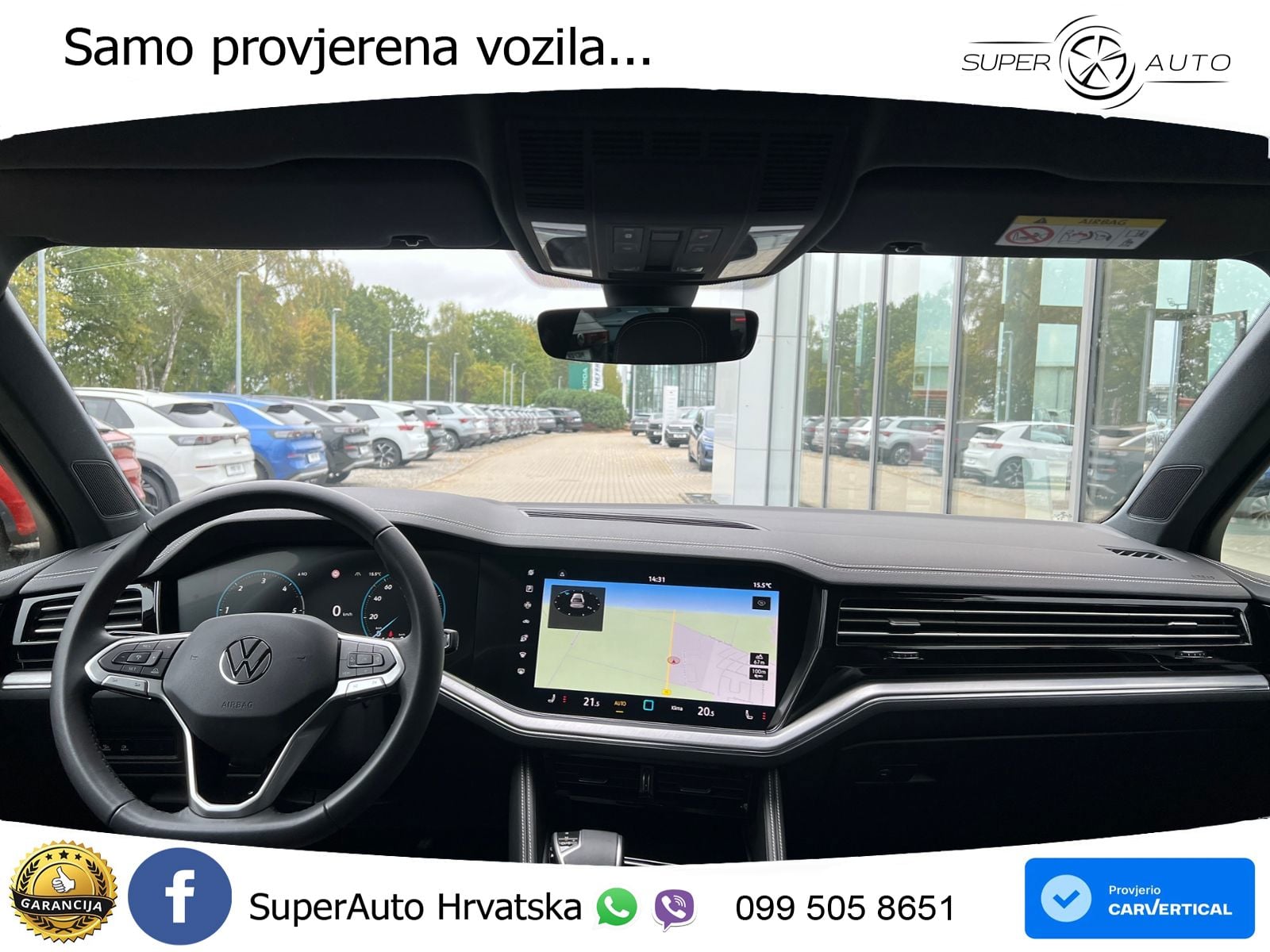 Volkswagen Touareg 3.0 V6 TDI (231 KS) 4MOTION Tiptronic ZRAČNI+ACC+4xGR SJED+KAM