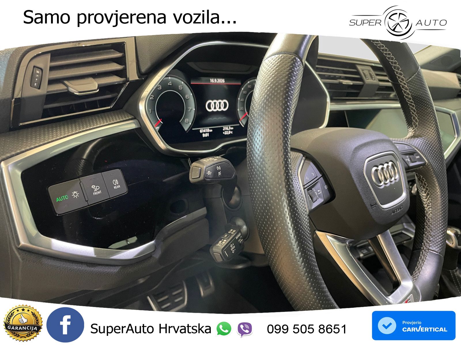Audi Q3 II Sportback 45 TFSI (245 KS) quattro S tronic S line MATRIX+GR SJED+KAM
