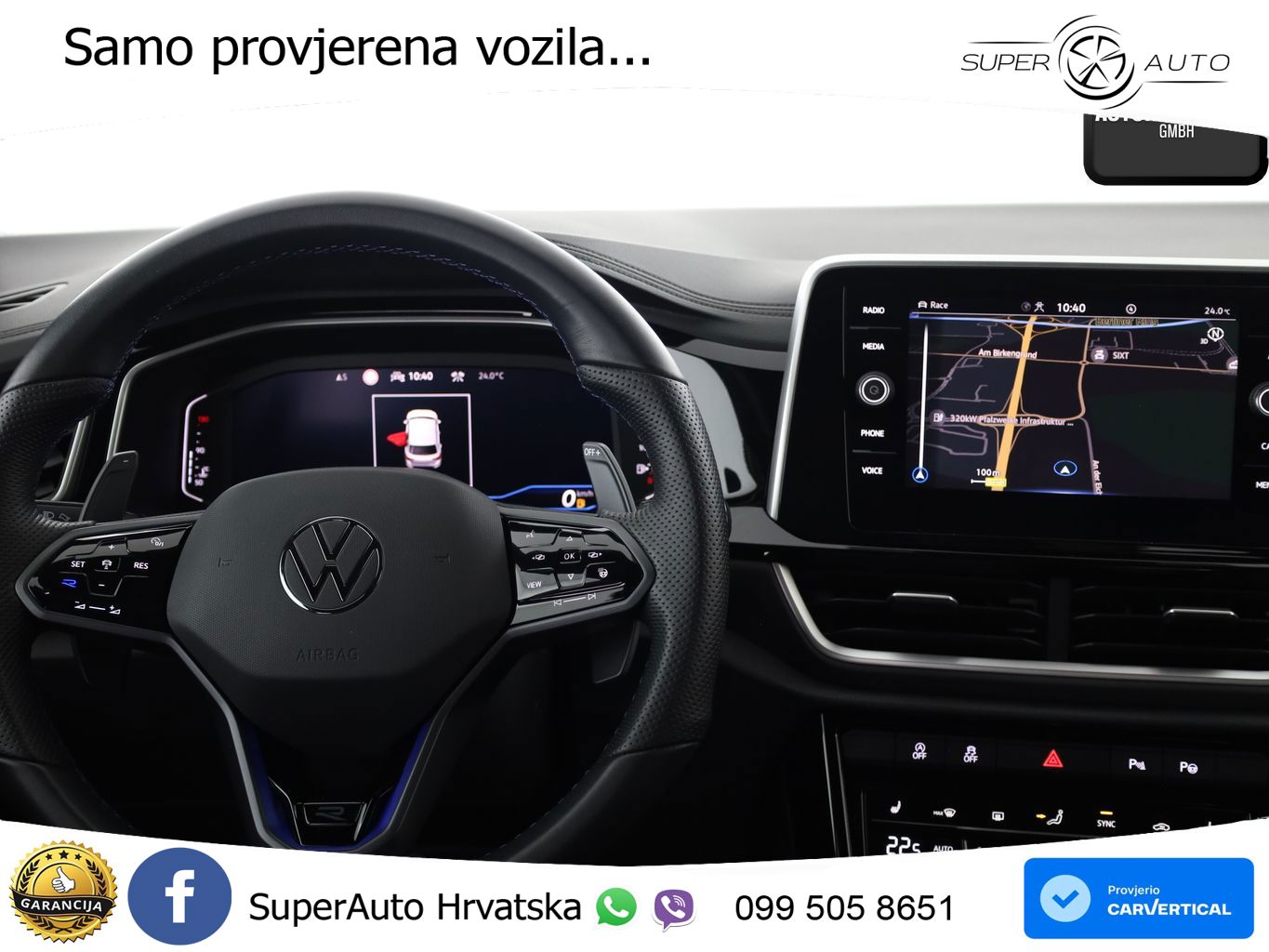 Volkswagen T-Roc R 2.0 TSI (300 KS) OPF 4M DSG MATRIX+GR SJED+KAM