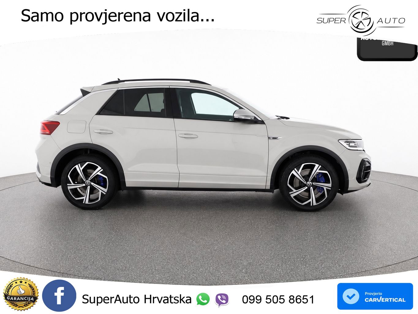 Volkswagen T-Roc R 2.0 TSI (300 KS) OPF 4M DSG MATRIX+GR SJED+KAM