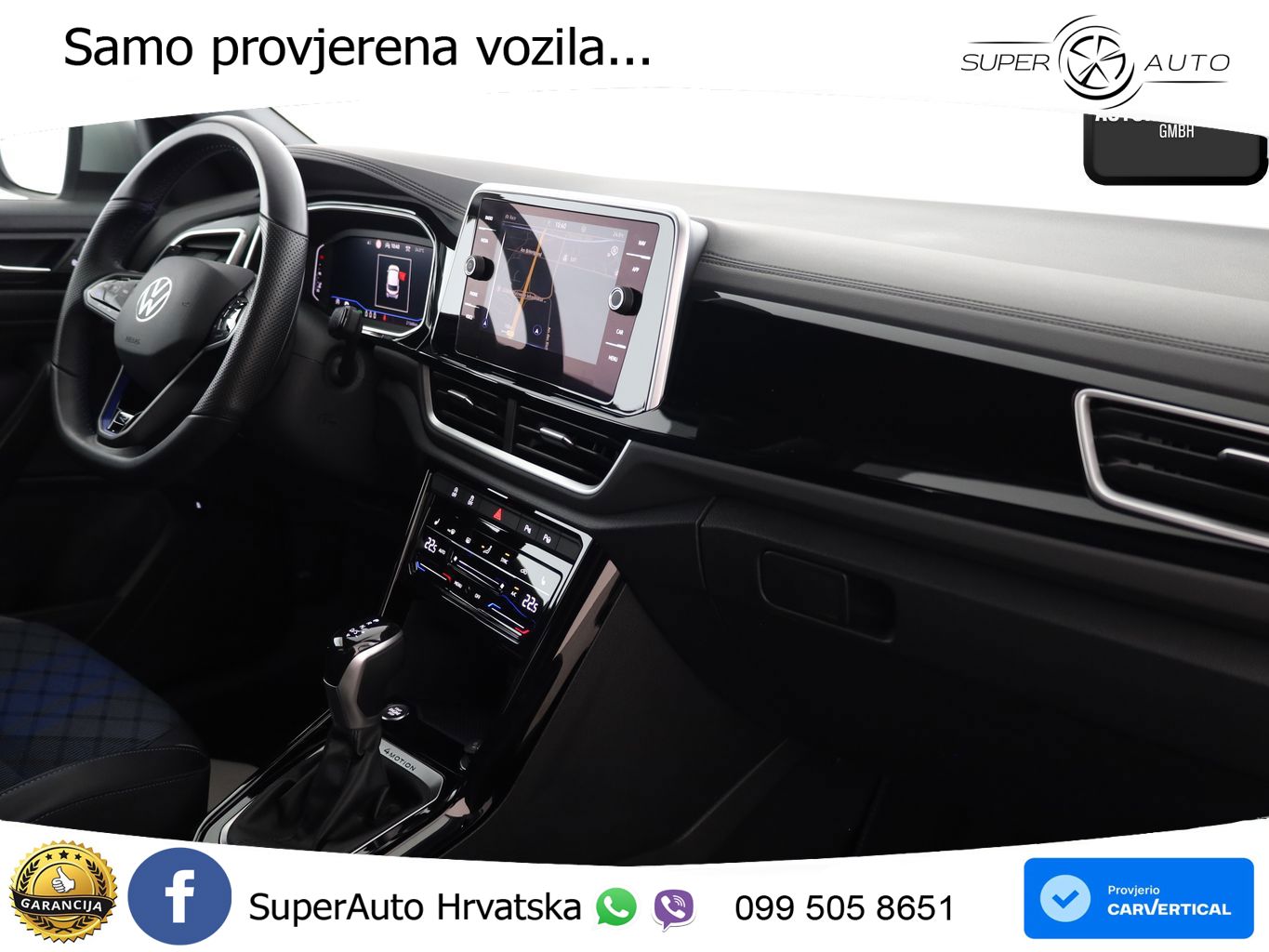Volkswagen T-Roc R 2.0 TSI (300 KS) OPF 4M DSG MATRIX+GR SJED+KAM