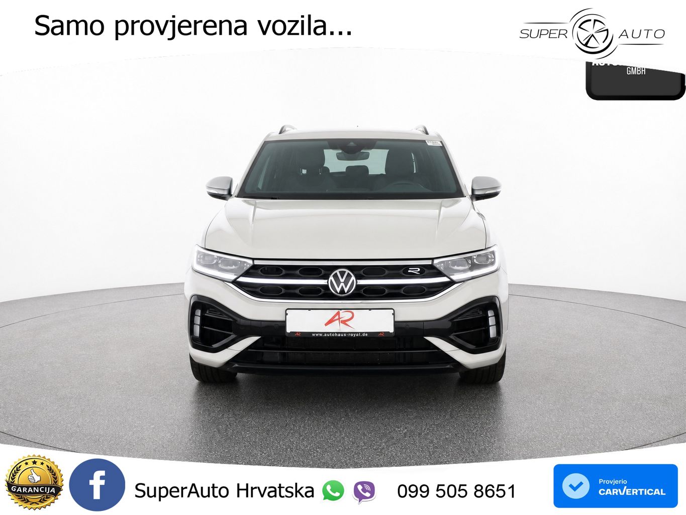Volkswagen T-Roc R 2.0 TSI (300 KS) OPF 4M DSG MATRIX+GR SJED+KAM