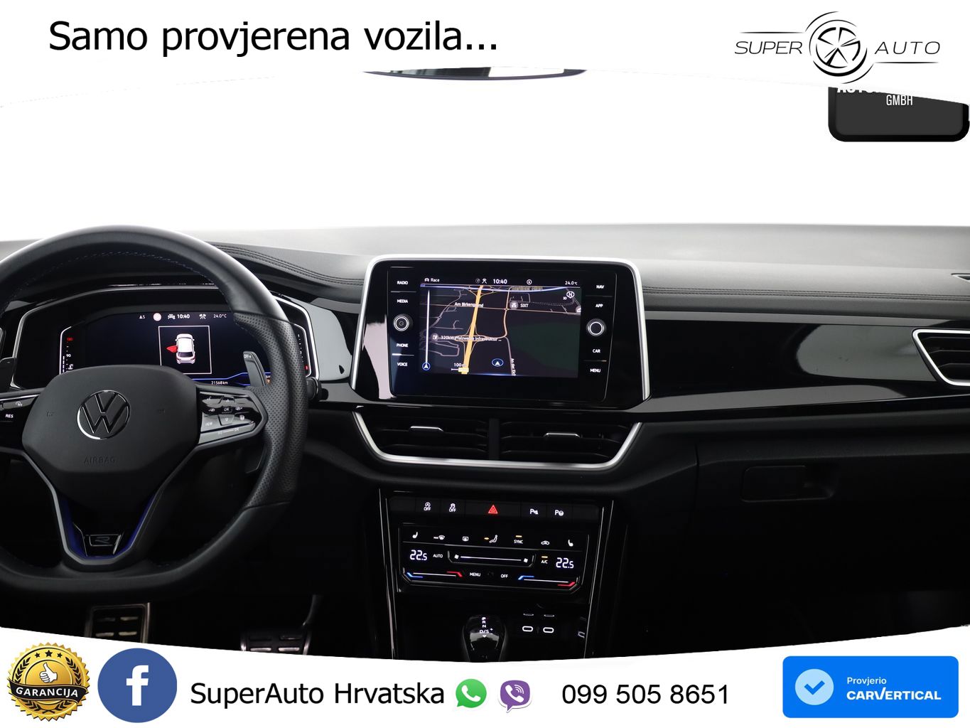 Volkswagen T-Roc R 2.0 TSI (300 KS) OPF 4M DSG MATRIX+GR SJED+KAM