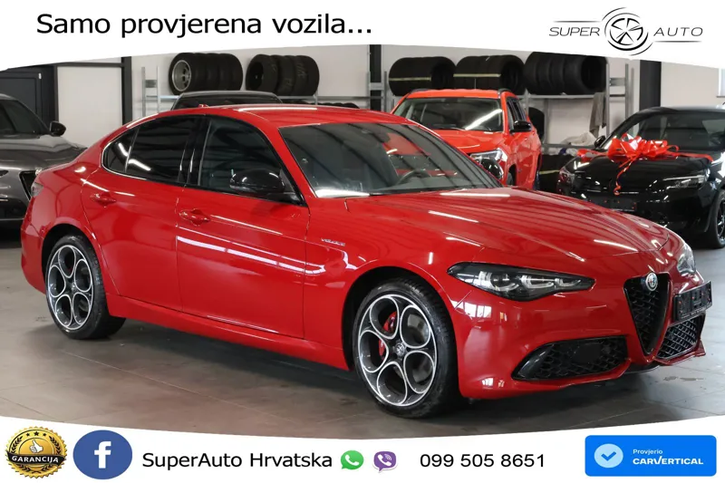 Alfa Romeo Giulia 2.0 Turbo (280 KS) Q4 Automatic MATRIX+GR SJED+KAM