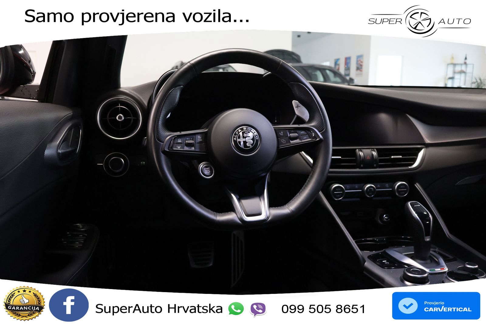 Alfa Romeo Giulia 2.0 Turbo (280 KS) Q4 Automatic MATRIX+GR SJED+KAM