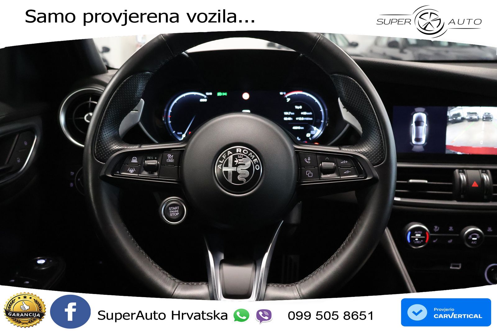 Alfa Romeo Giulia 2.0 Turbo (280 KS) Q4 Automatic MATRIX+GR SJED+KAM