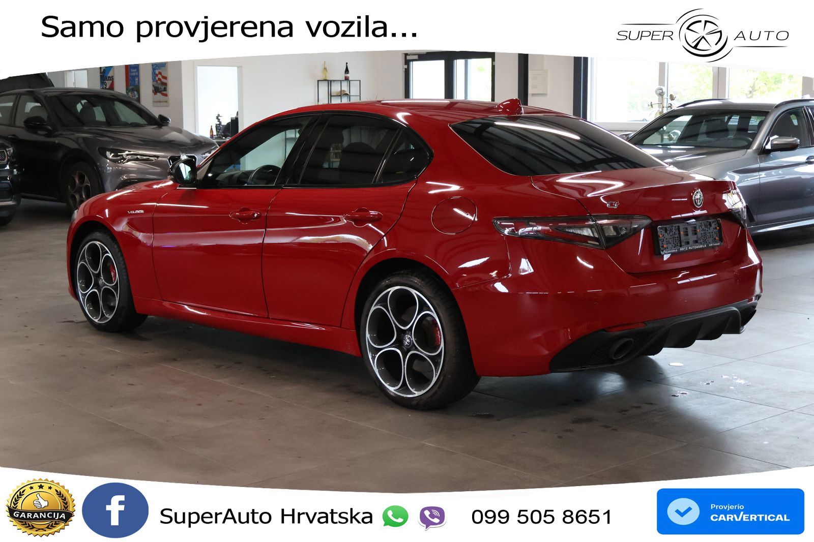 Alfa Romeo Giulia 2.0 Turbo (280 KS) Q4 Automatic MATRIX+GR SJED+KAM