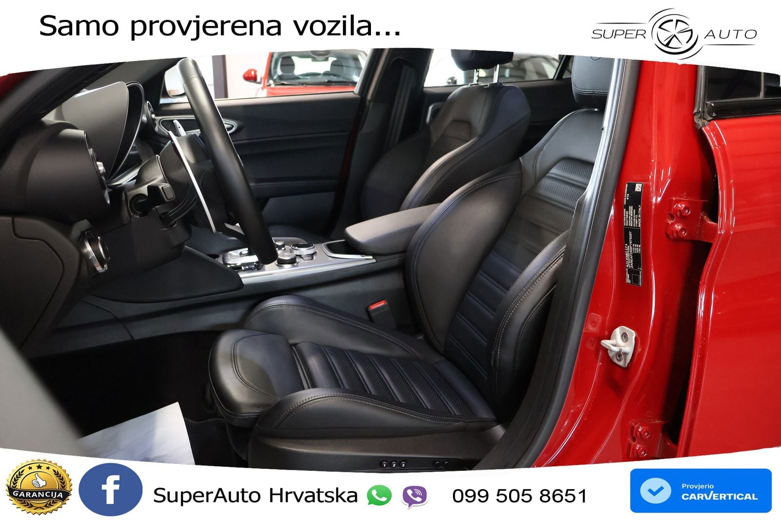 Alfa Romeo Giulia 2.0 Turbo (280 KS) Q4 Automatic MATRIX+GR SJED+KAM