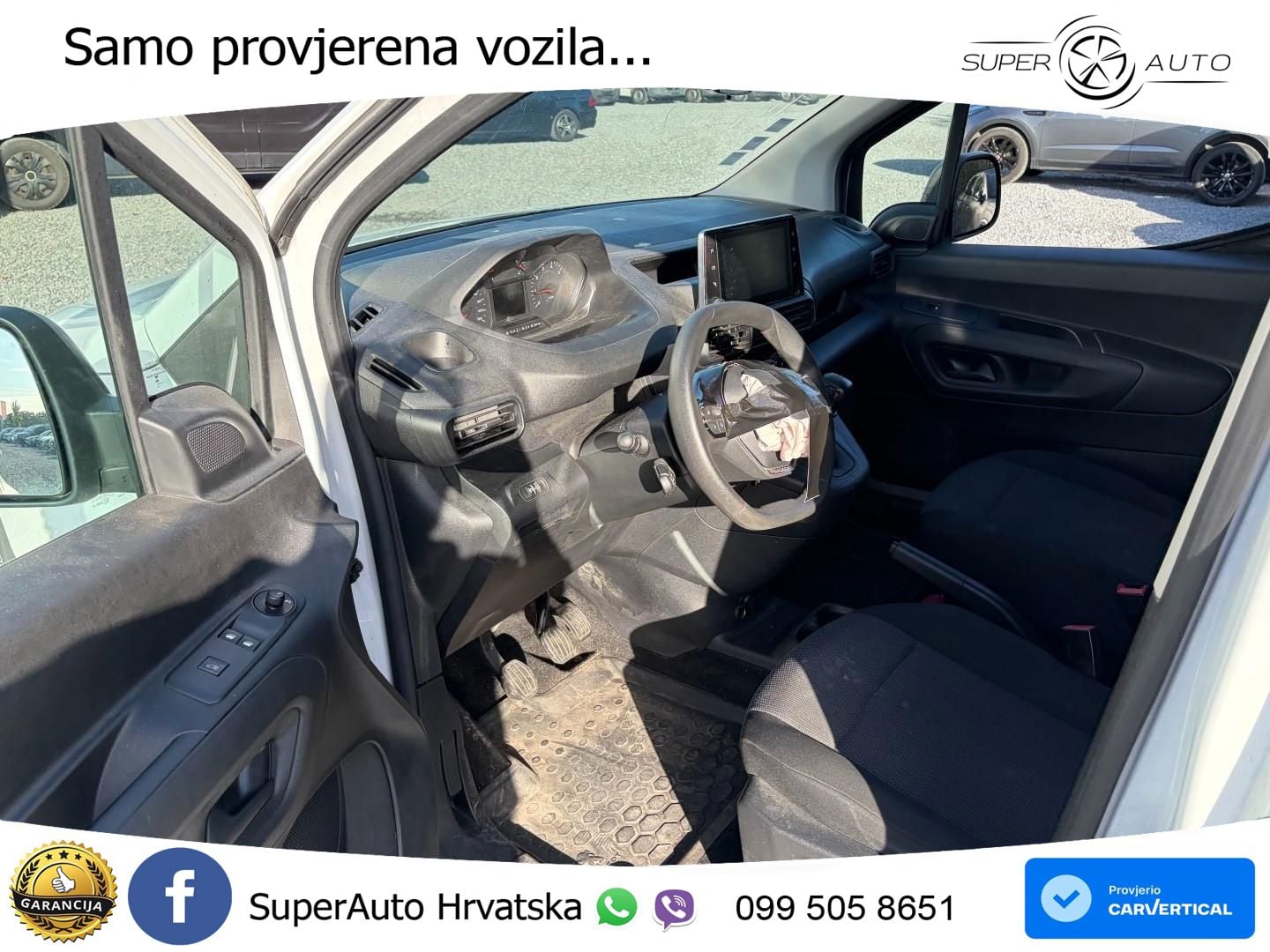 Peugeot Partner 1.5 HDi / € 5.990 netto / Navi / Klima / 102 KS