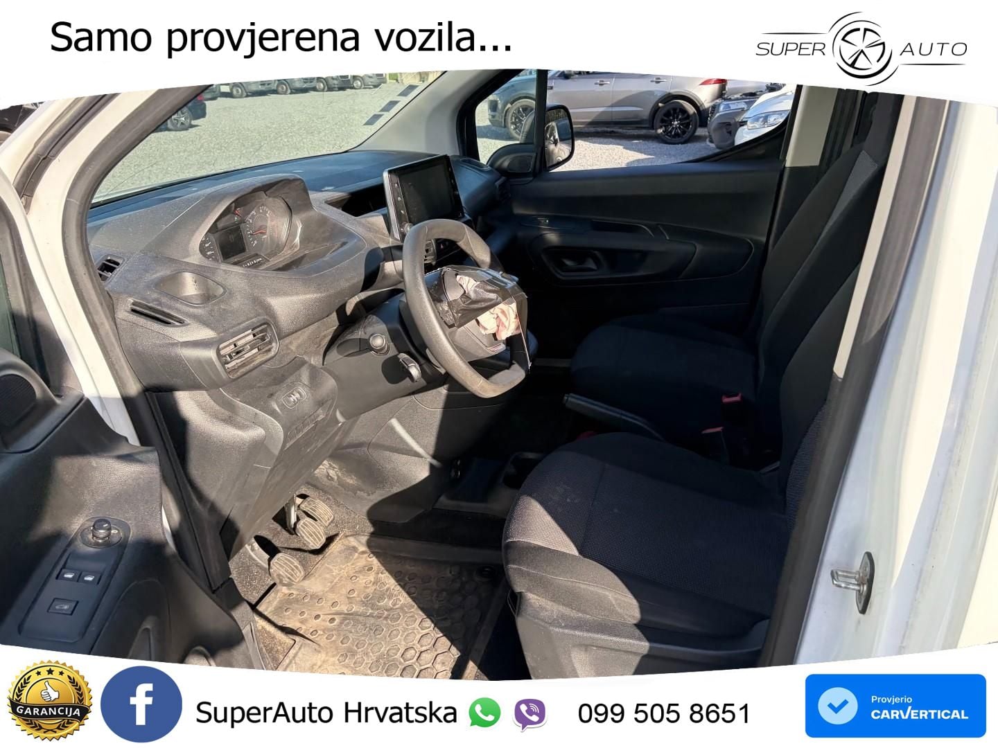 Peugeot Partner 1.5 HDi / € 5.990 netto / Navi / Klima / 102 KS