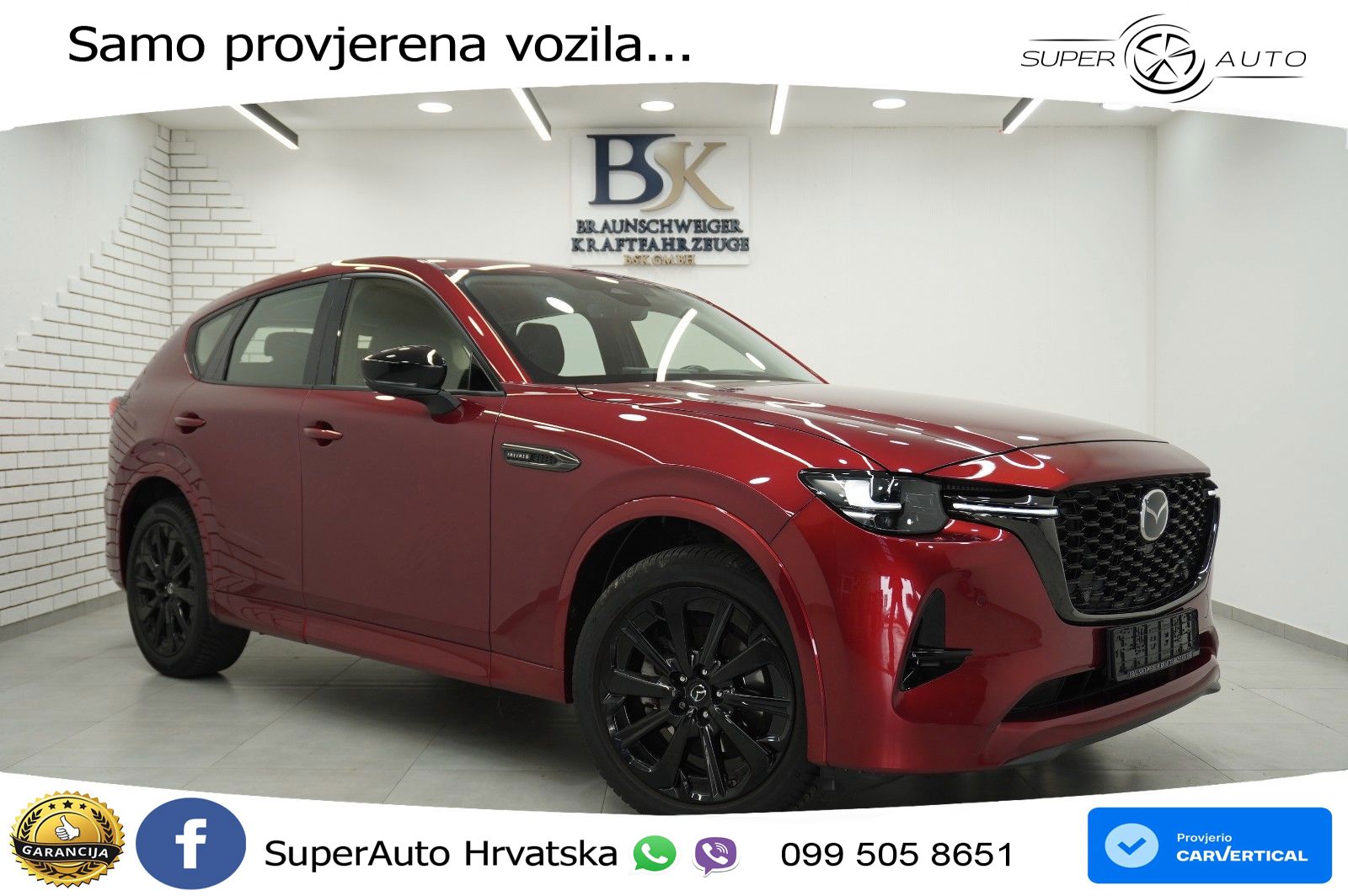 Mazda CX-60 3.3 e-Skyactiv D (200 KS) Automatic