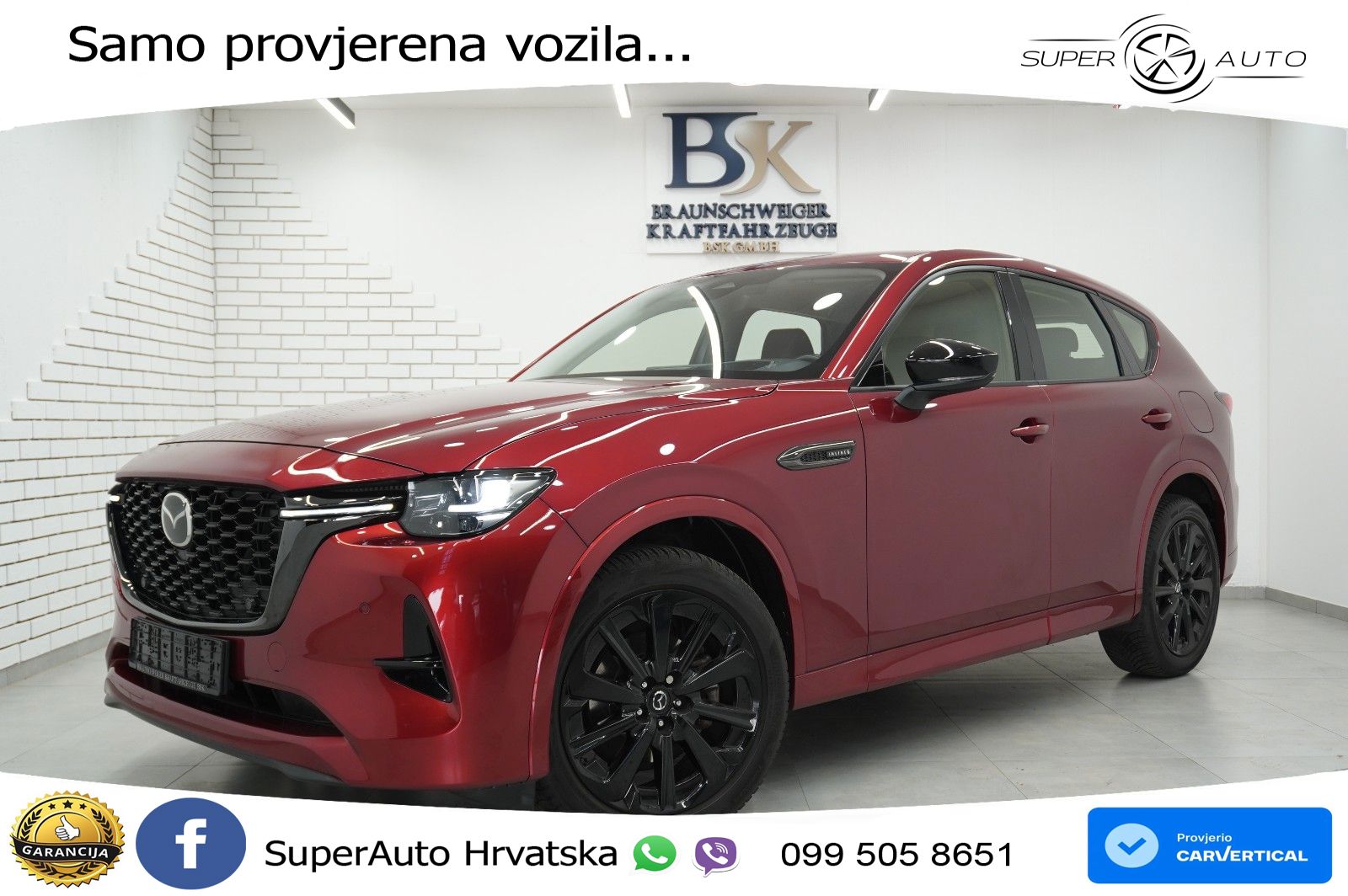 Mazda CX-60 3.3 e-Skyactiv D (200 KS) Automatic