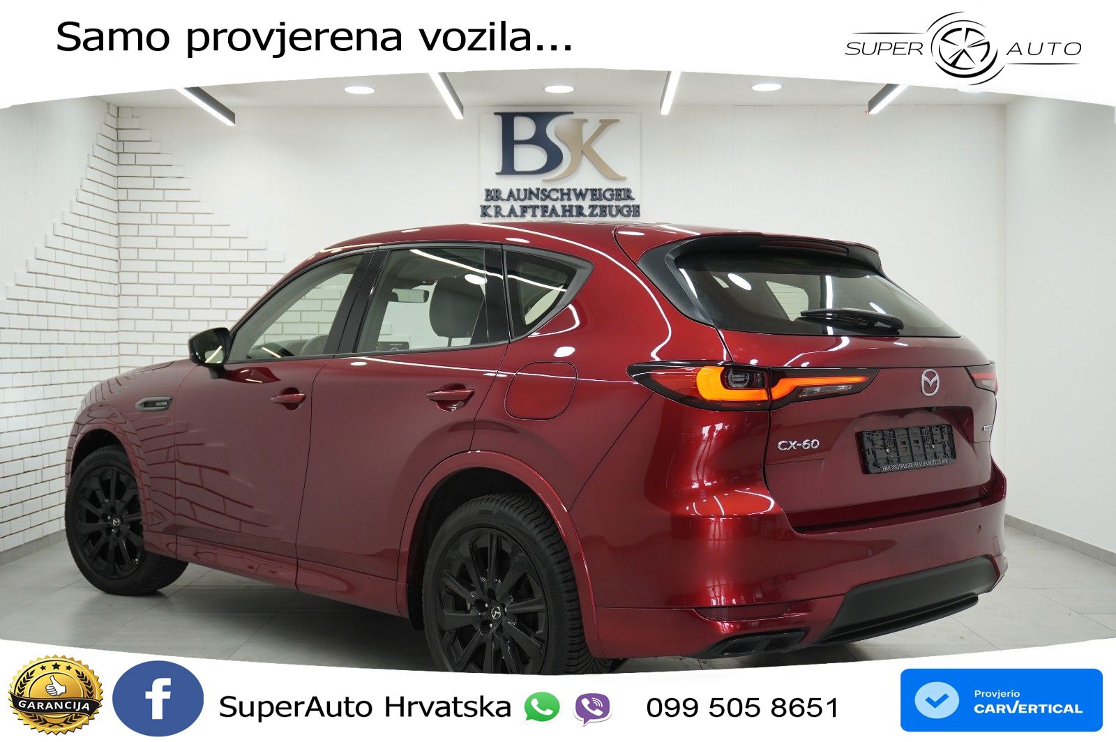Mazda CX-60 3.3 e-Skyactiv D (200 KS) Automatic