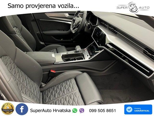 Audi RS6 Avant 4.0 TFSI V8 (600 KS) quattro Tiptronic ZRAČNI+ACC+GR SJED+KAM+PANO