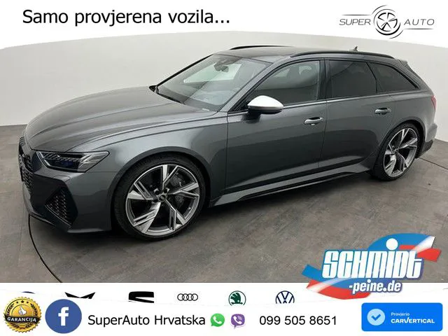 Audi RS6 Avant 4.0 TFSI V8 (600 KS) quattro Tiptronic ZRAČNI+ACC+GR SJED+KAM+PANO