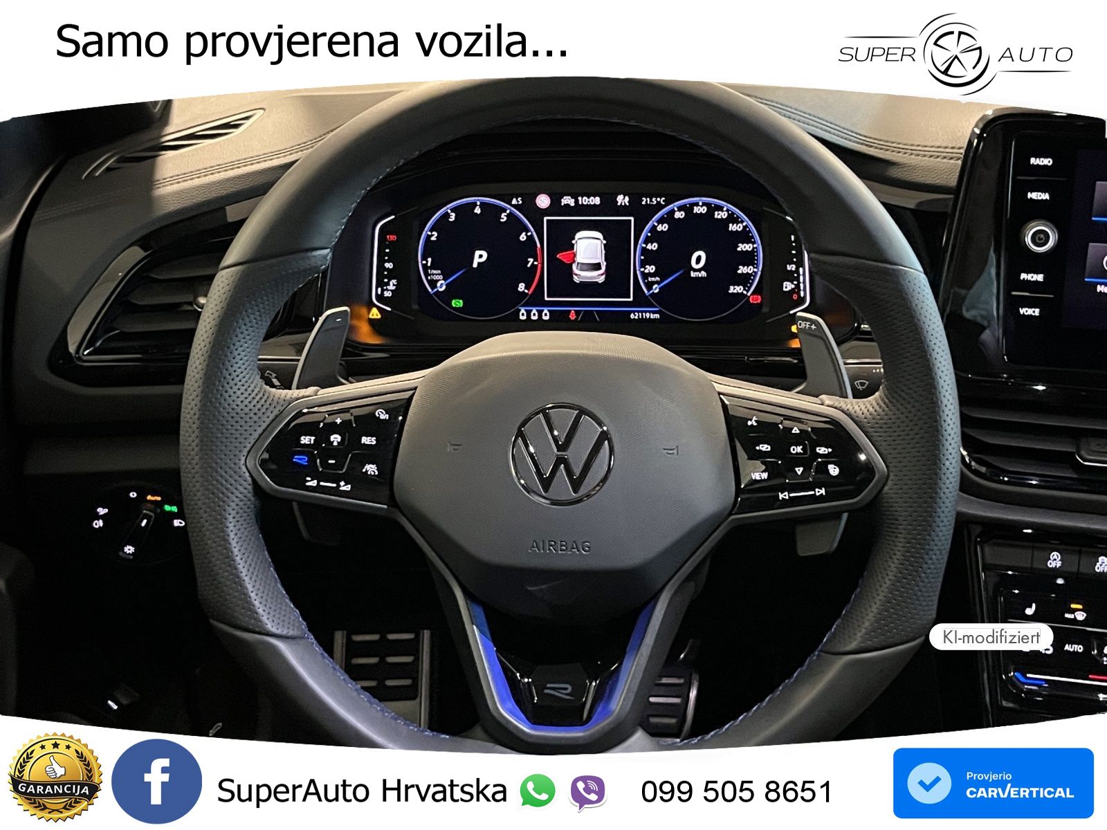 Volkswagen T-Roc I R 2.0 TSI (300 KS) OPF 4M DSG MATRIX+GR SJED+KAM