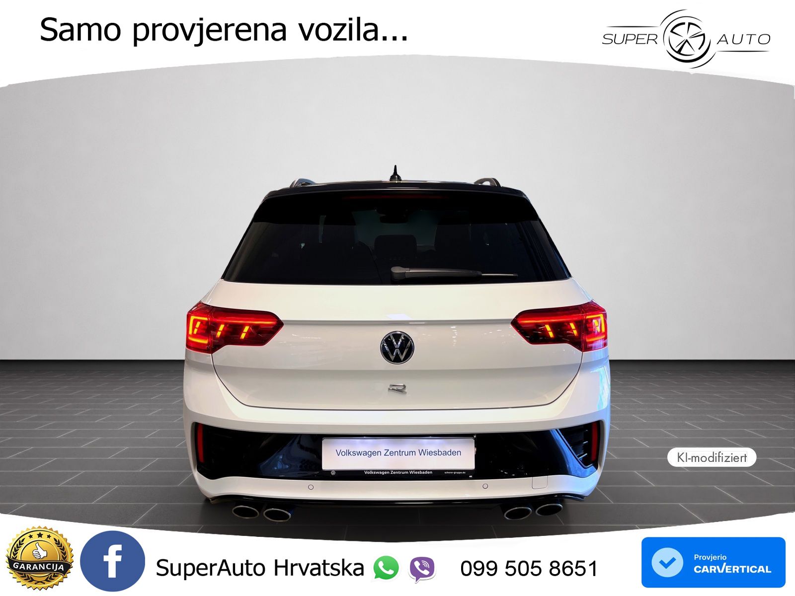 Volkswagen T-Roc I R 2.0 TSI (300 KS) OPF 4M DSG MATRIX+GR SJED+KAM