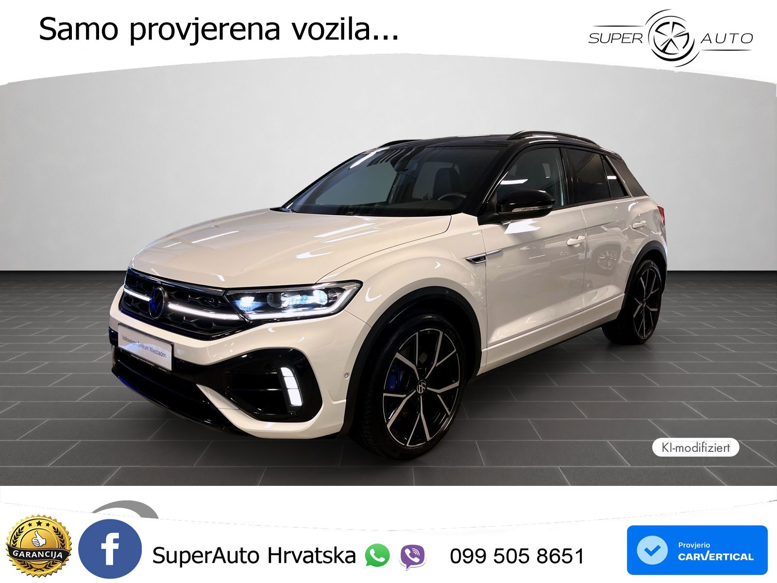 Volkswagen T-Roc I R 2.0 TSI (300 KS) OPF 4M DSG MATRIX+GR SJED+KAM