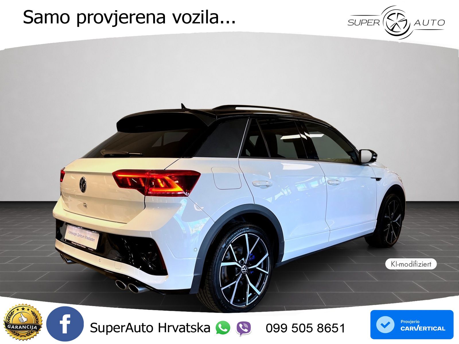 Volkswagen T-Roc I R 2.0 TSI (300 KS) OPF 4M DSG MATRIX+GR SJED+KAM