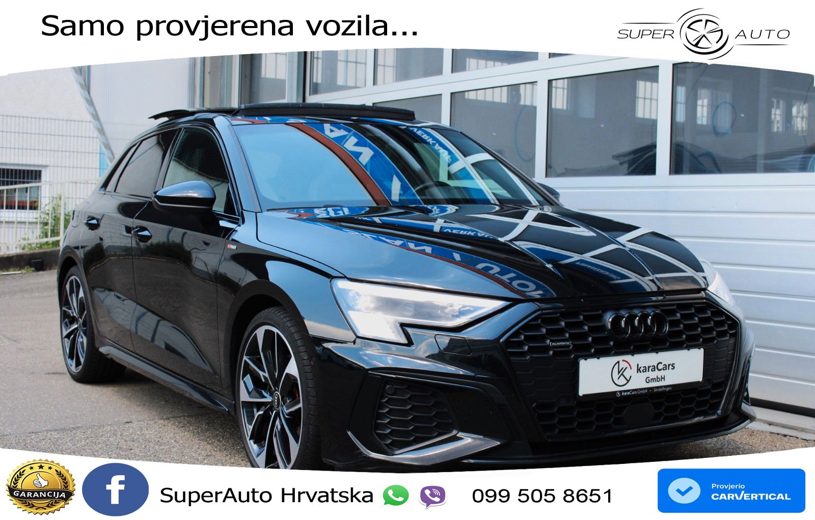 Audi A3 40 TDI (200 KS) quattro S tronic S line LED+GR SJED+ACC