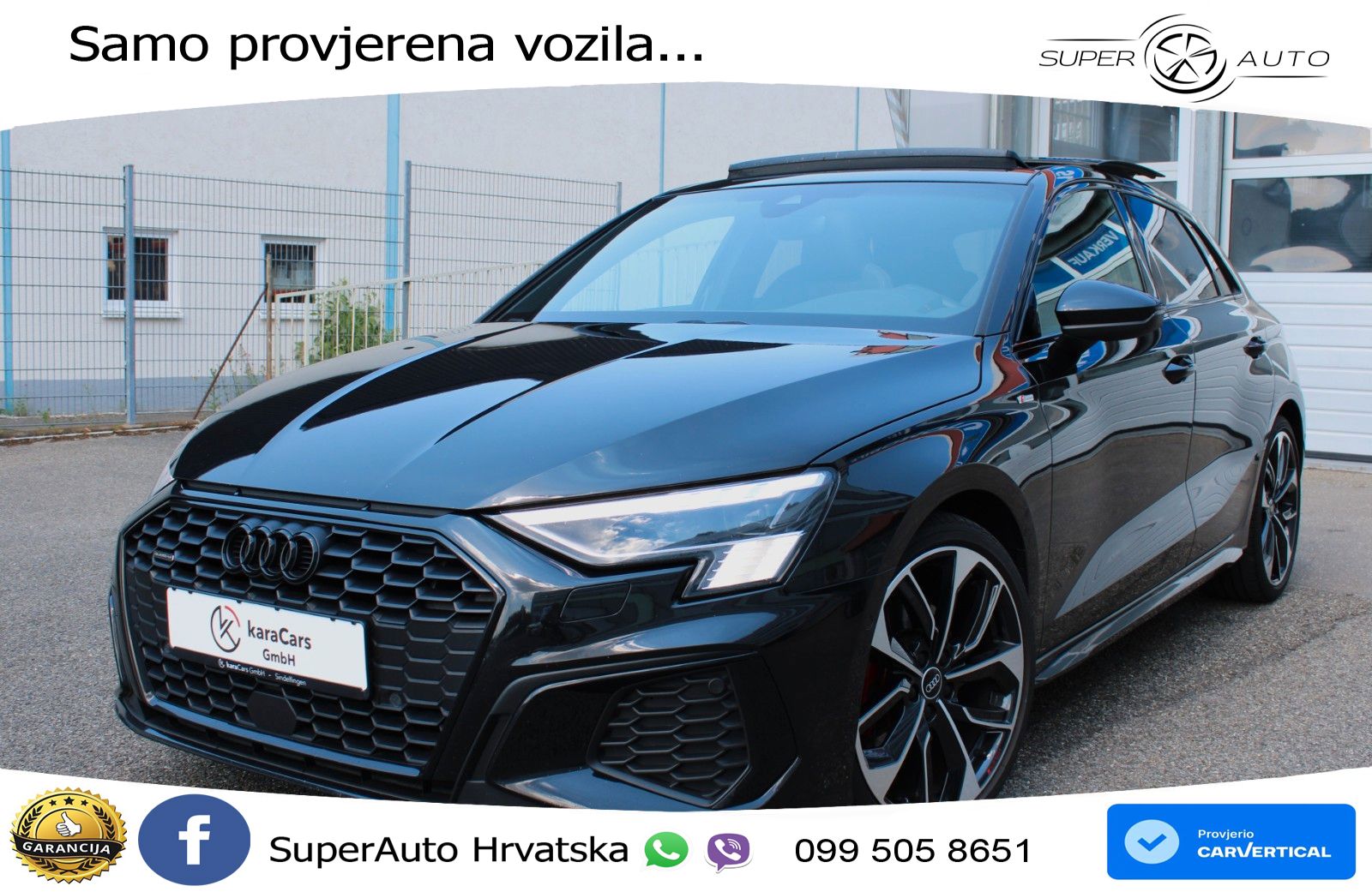 Audi A3 40 TDI (200 KS) quattro S tronic S line LED+GR SJED+ACC