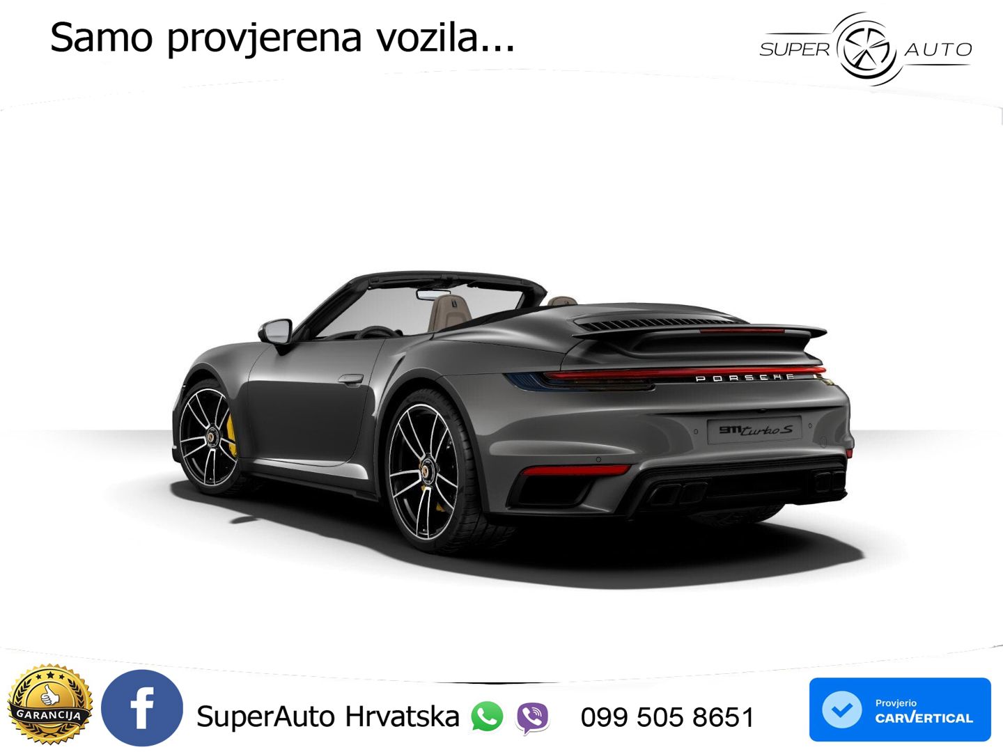 Porsche 911 Turbo S Cabriolet 3.8 (650 KS) PDK LED+GR SJED+ACC