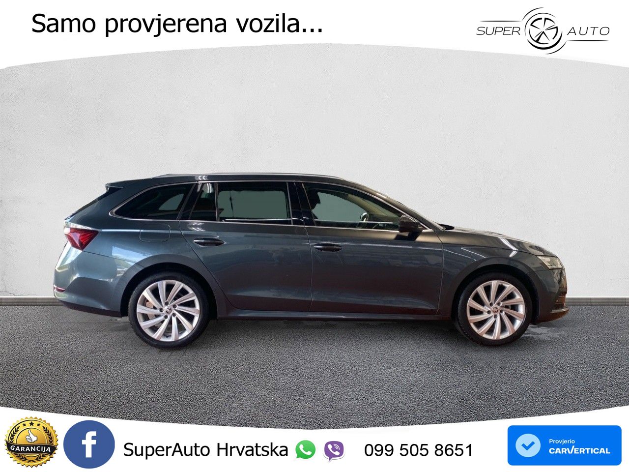 Škoda Octavia Combi 1.5 TSI EVO e-TEC (150 KS) DSG LED+GR SJED+ACC