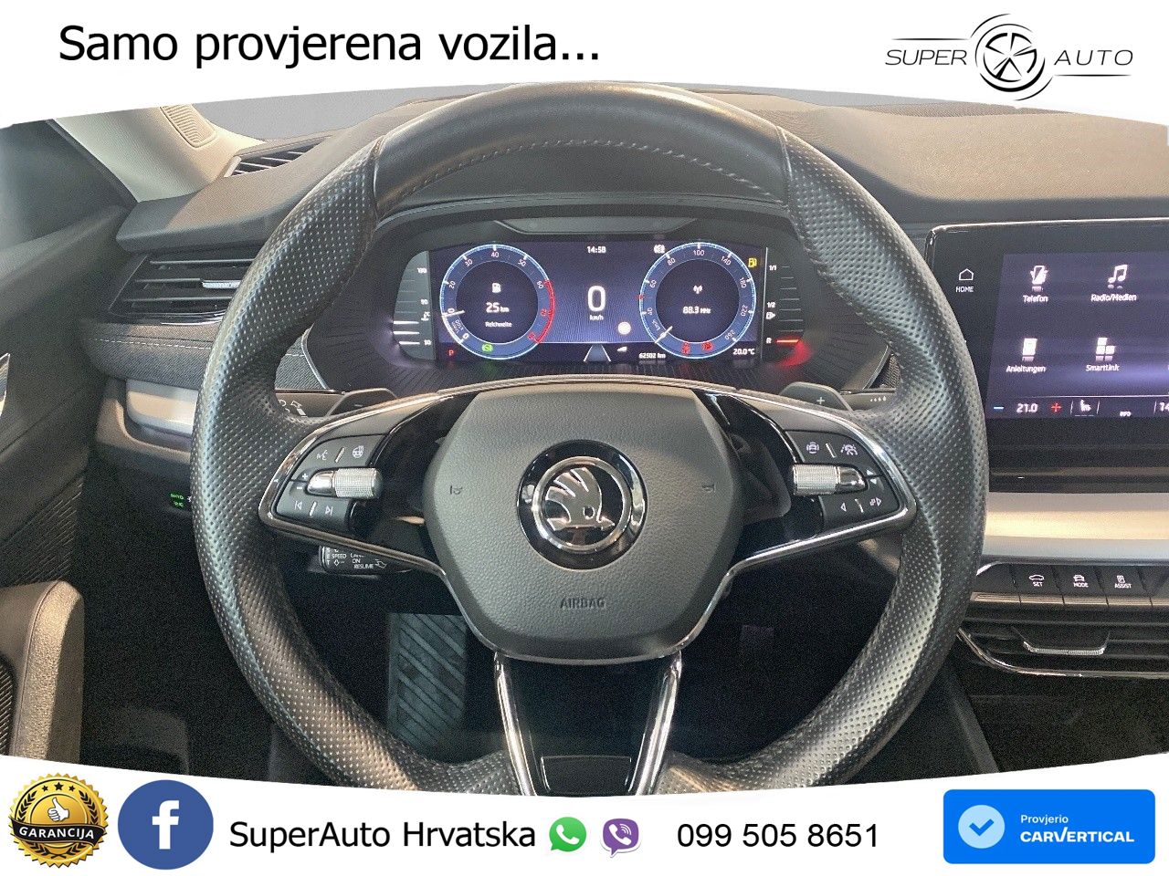 Škoda Octavia Combi 1.5 TSI EVO e-TEC (150 KS) DSG LED+GR SJED+ACC
