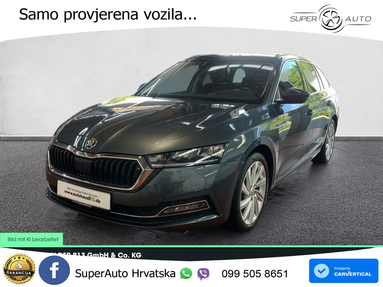 Škoda Octavia Combi 1.5 TSI EVO e-TEC (150 KS) DSG LED+GR SJED+ACC