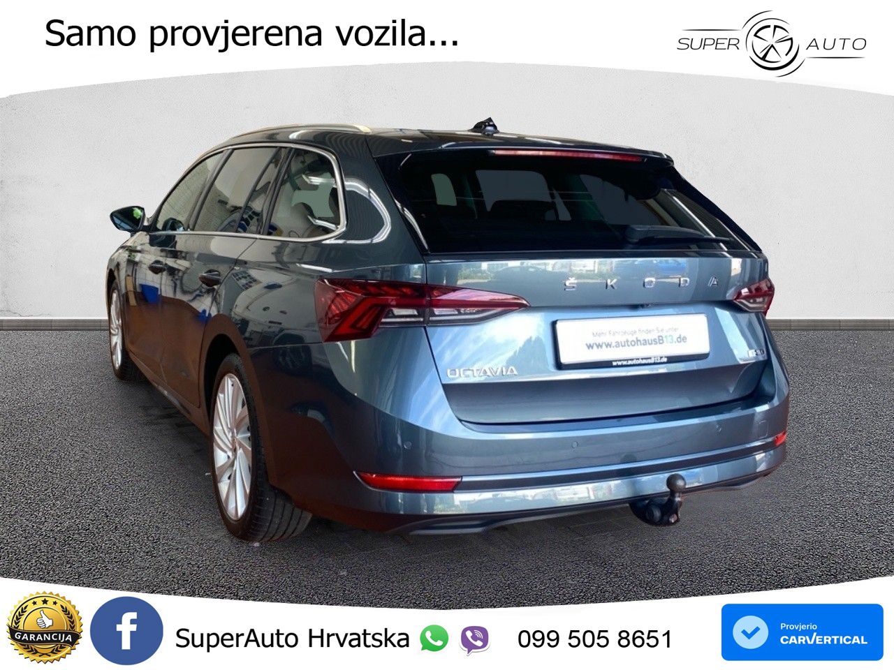 Škoda Octavia Combi 1.5 TSI EVO e-TEC (150 KS) DSG LED+GR SJED+ACC