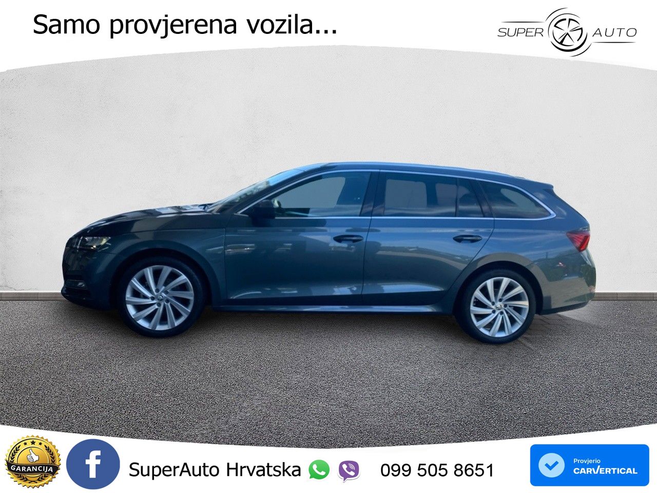 Škoda Octavia Combi 1.5 TSI EVO e-TEC (150 KS) DSG LED+GR SJED+ACC