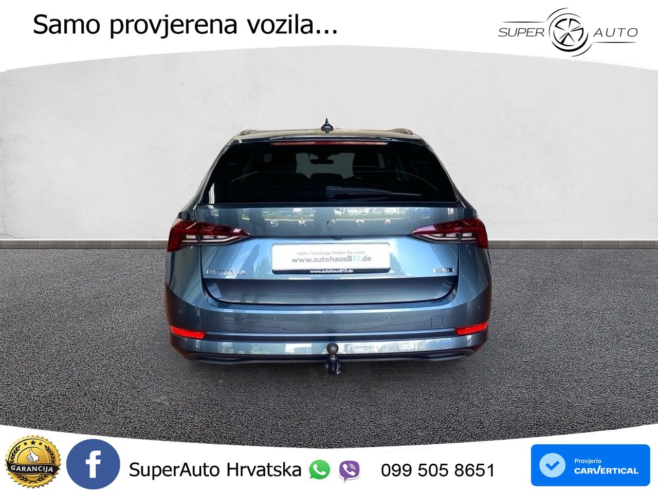 Škoda Octavia Combi 1.5 TSI EVO e-TEC (150 KS) DSG LED+GR SJED+ACC