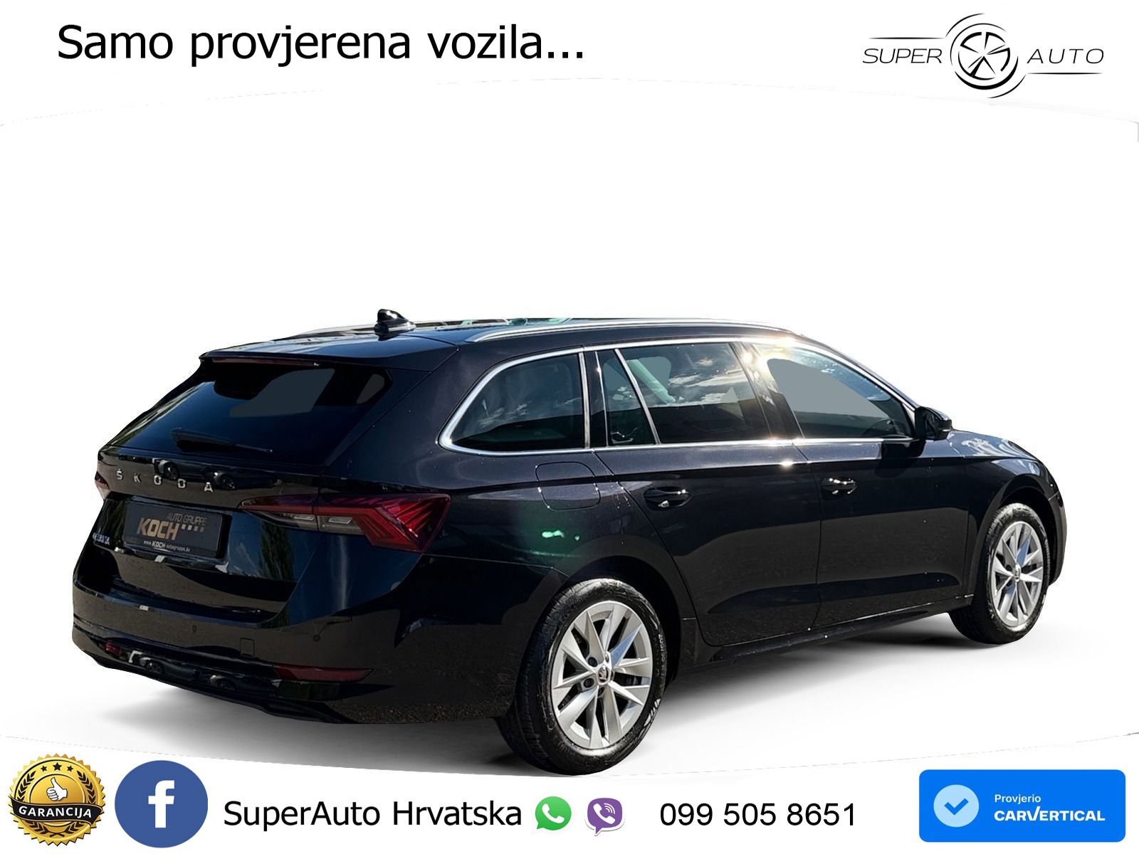 Škoda Octavia Combi 2.0 TDI (150 KS) DSG LED+GR SJED+ACC