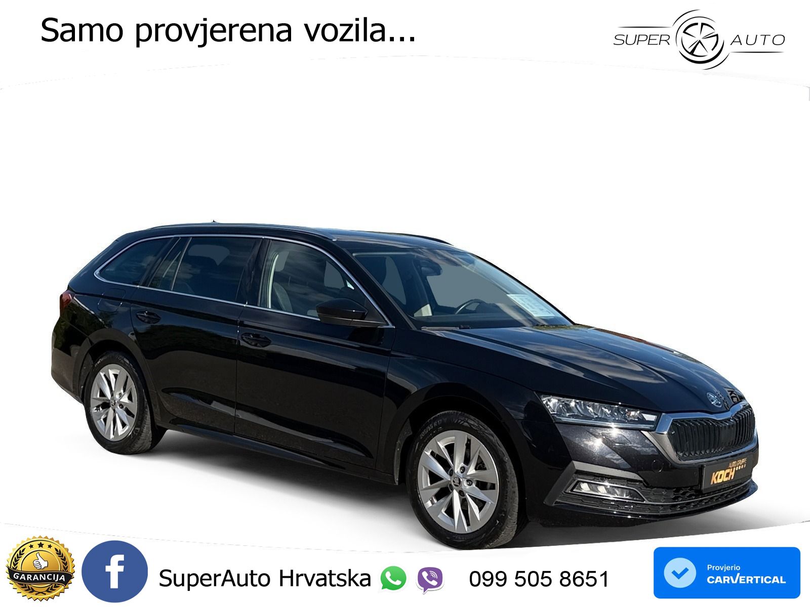 Škoda Octavia Combi 2.0 TDI (150 KS) DSG LED+GR SJED+ACC