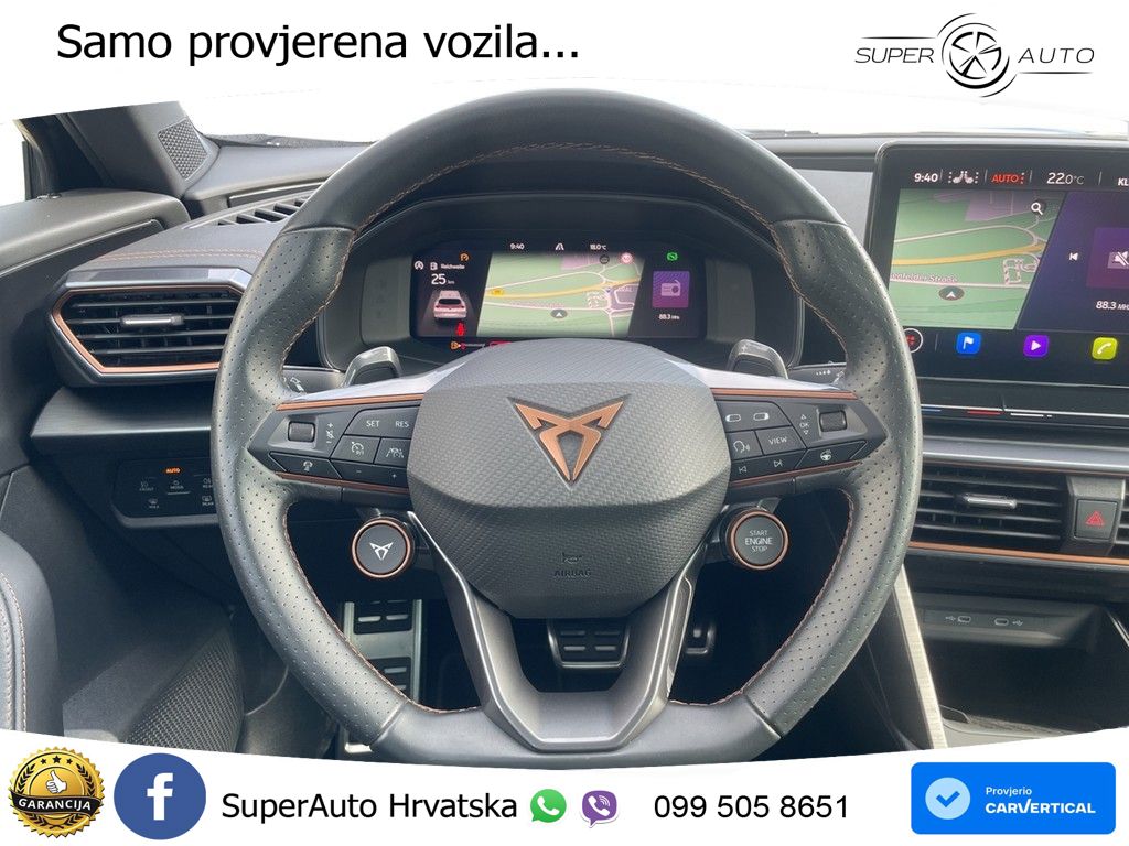 Cupra Formentor VZ5 2.5 TSI (390 KS) 4Drive DSG LED+GR SJED+ACC