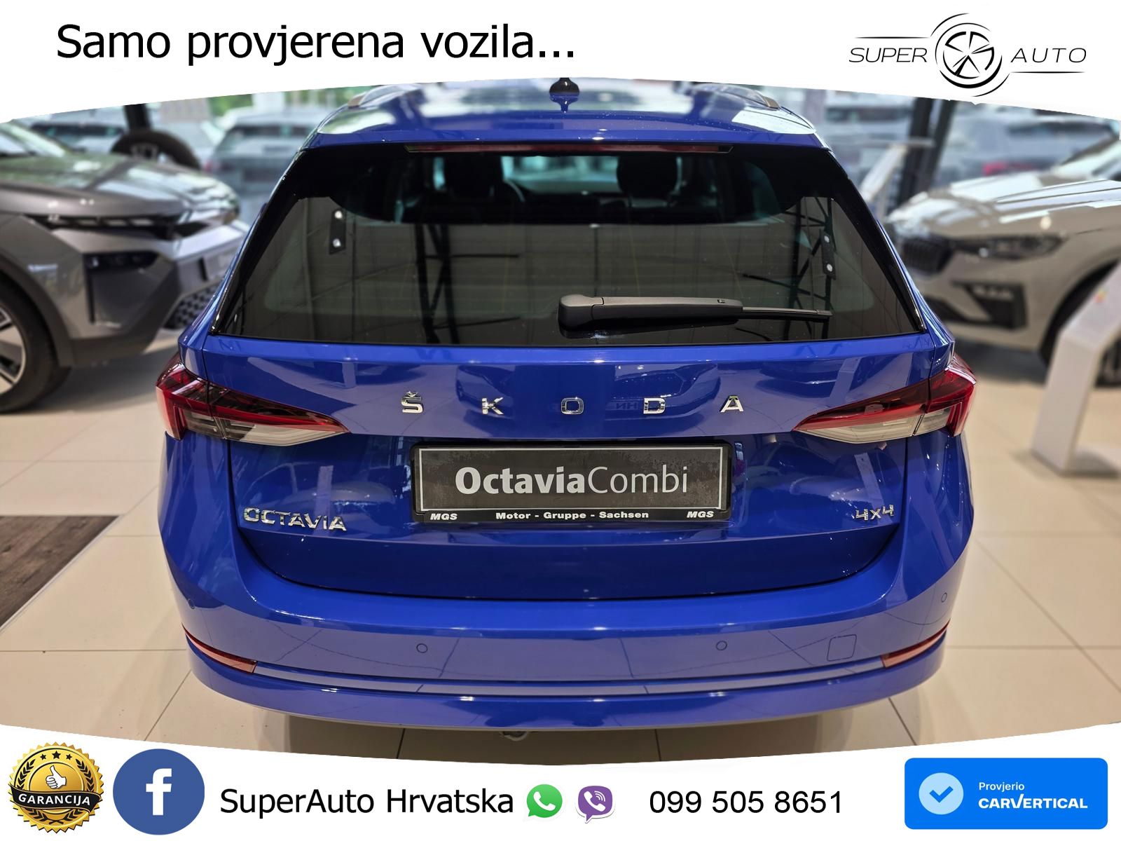 Škoda Octavia Combi 2.0 TSI (190 KS) 4x4 DSG