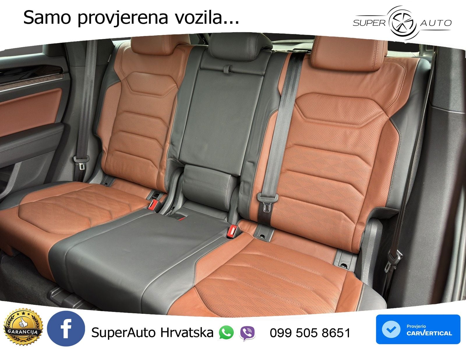 Volkswagen Touareg 3.0 V6 TDI (286 KS) 4MOTION Tiptronic ZRAČNI+ACC+GR SJED+KAM+PANO