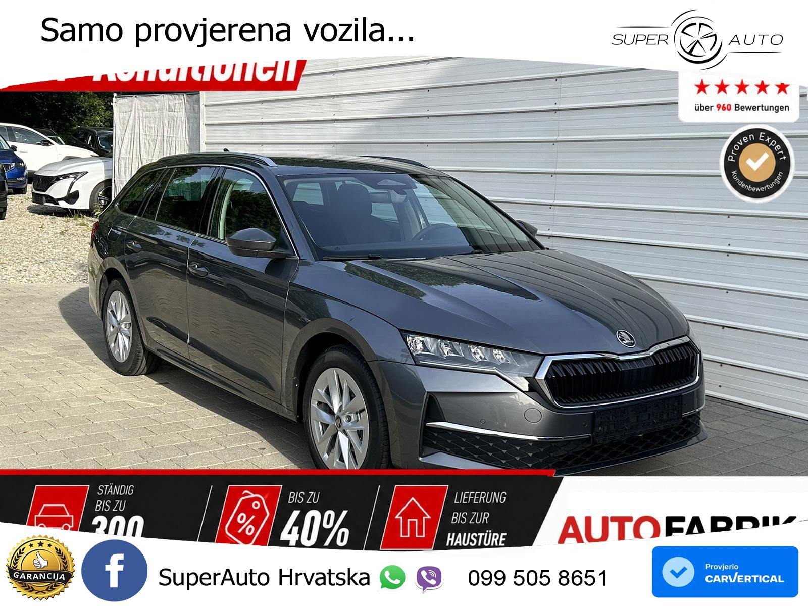 Škoda Octavia Combi 1.5 TSI (150 KS) DSG Selection LED+GR SJED+ACC