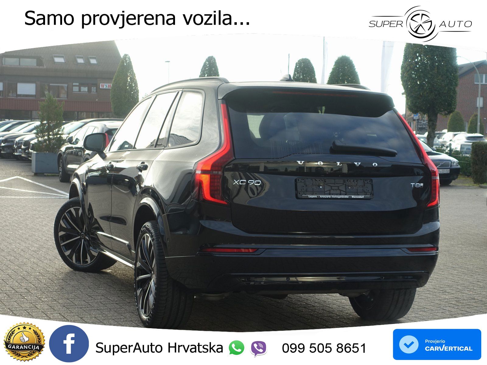 Volvo XC90 2.0 T8 AWD Automatic ACC+HEAD+4xGR SJED+360+PANO