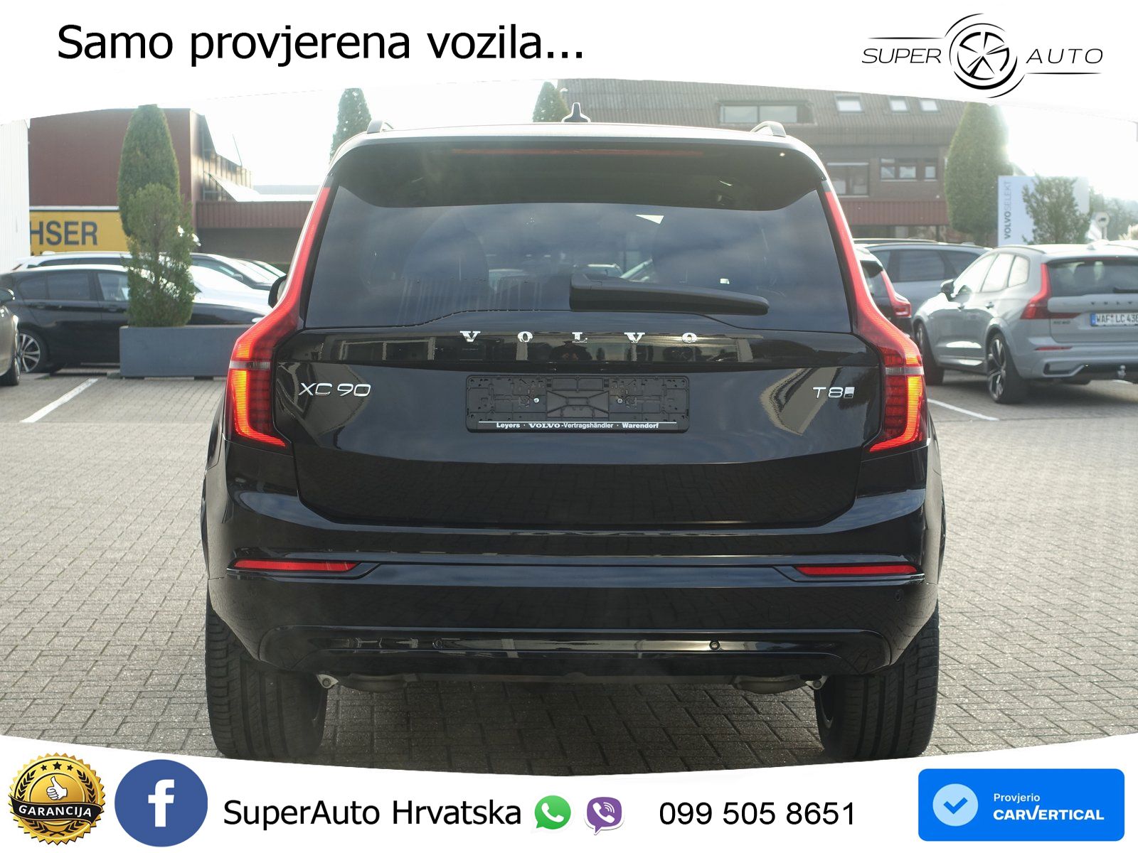 Volvo XC90 2.0 T8 AWD Automatic ACC+HEAD+4xGR SJED+360+PANO