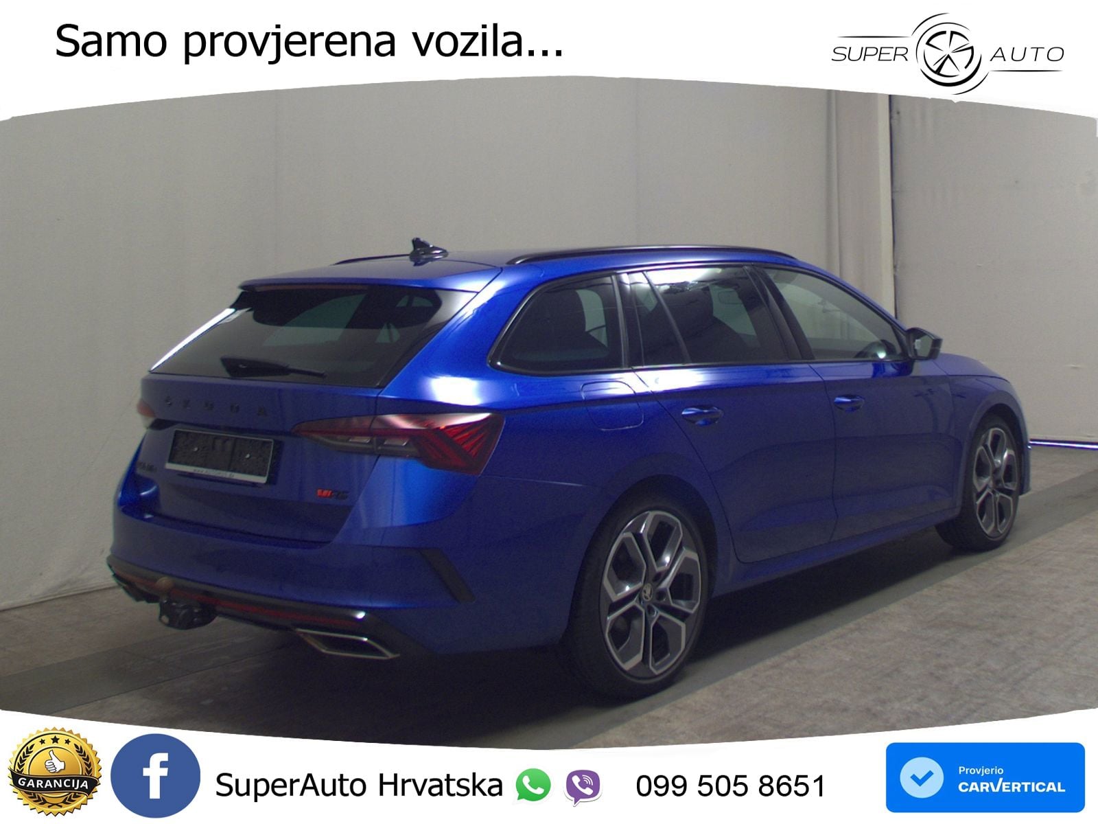 Škoda Octavia Combi RS 2.0 TDI (200 KS) 4x4 DSG