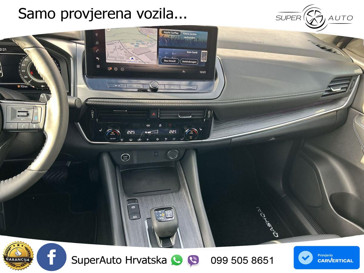 Nissan Qashqai 1.3 DIG-T (158 KS) Xtronic Tekna LED+GR SJED+ACC